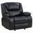 Elodie Black Upholstered Glider Recliner Chair-547364113
