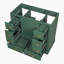 Meuble-lavabo de salle de bain sans lavabo, base d'armoire seulement, six tiroirs, séparateur de tiroir, tablette réglable-105549743