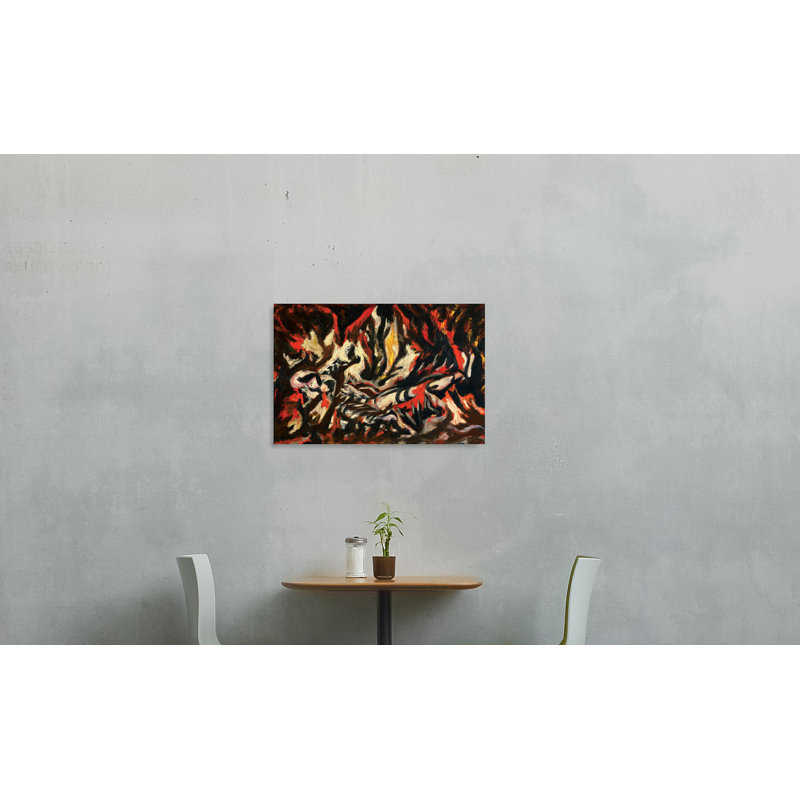 Jackson Pollock - No Frame Print on Wood