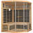 Family style pentagonal sauna room