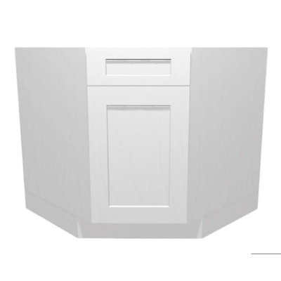 Recessed Panel 36'' W x 34.5'' H Painted Plywood Ready-to-Assemble