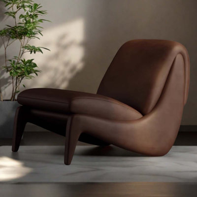 Chaise de loisirs minimaliste italienne designer living r