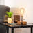 Annjelica Wood USB Desk Lamp
