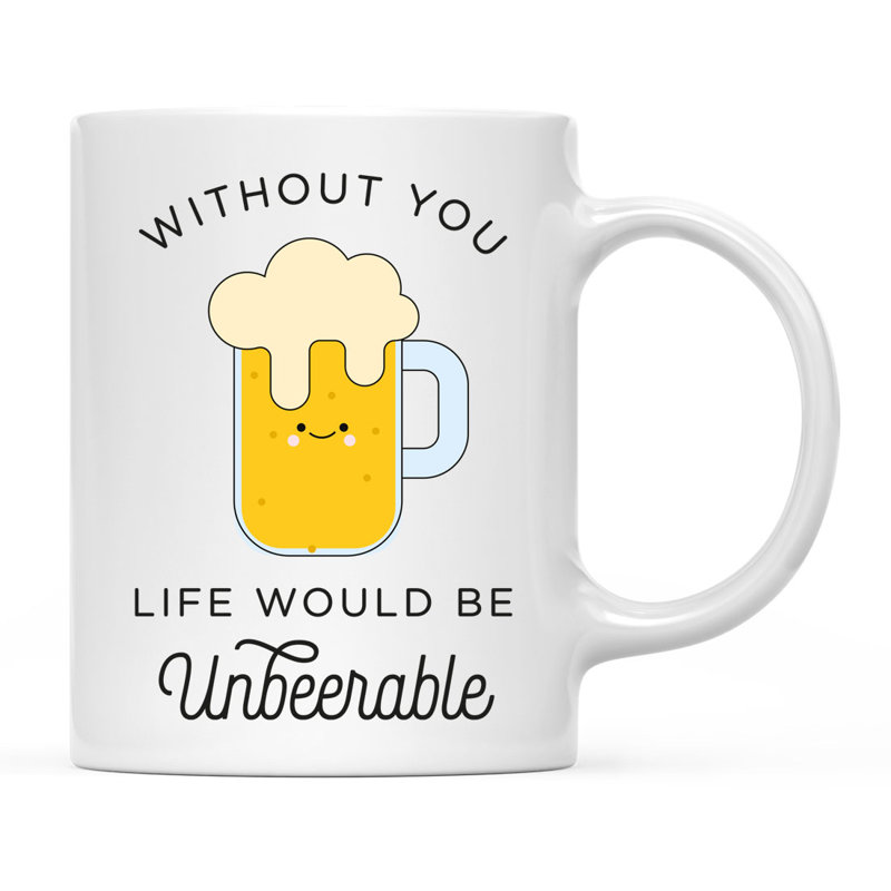 Tasse à café Funny Food pun, Bière