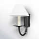 Helio Single Light Steel Dimmable Candle Wall Light