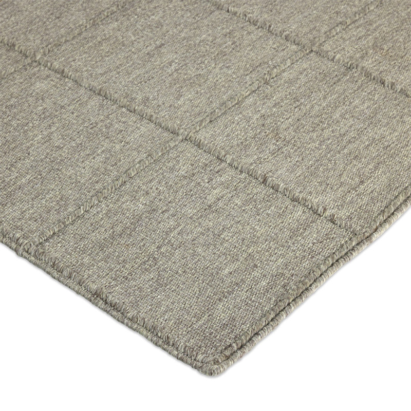 Carmine Outdoor Rug, 10'x14', Carmine Silver