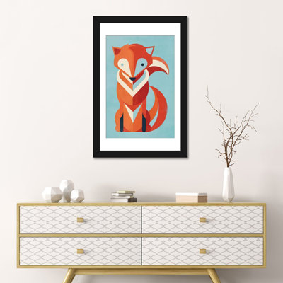« fox »-impression sur toile tendue