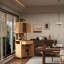 Armoire à thé naturel, rangement à 1 ou 2 tiroirs, look rustique, maison et salle de bain, 73,9 po Hauteur, 27,42 po de profondeur, 15,3 po de largeur avec tiroirs, pour décor de salle de bain, X po, 57,69 lb