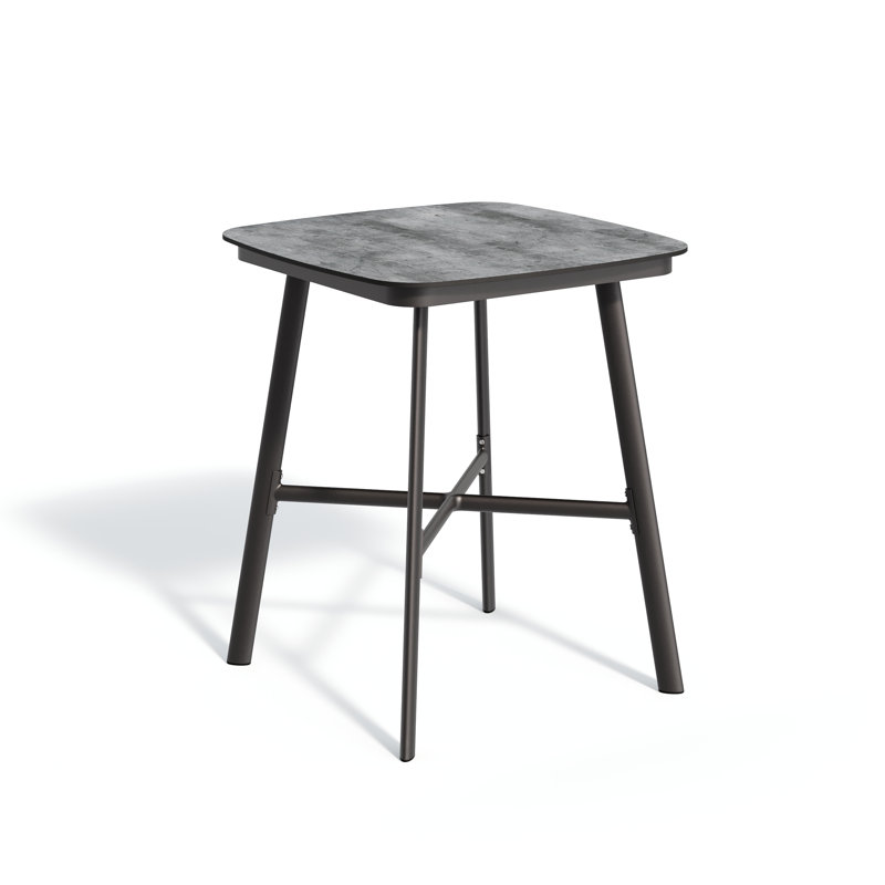 Travira Outdoor Square Bar Table, Skyline
