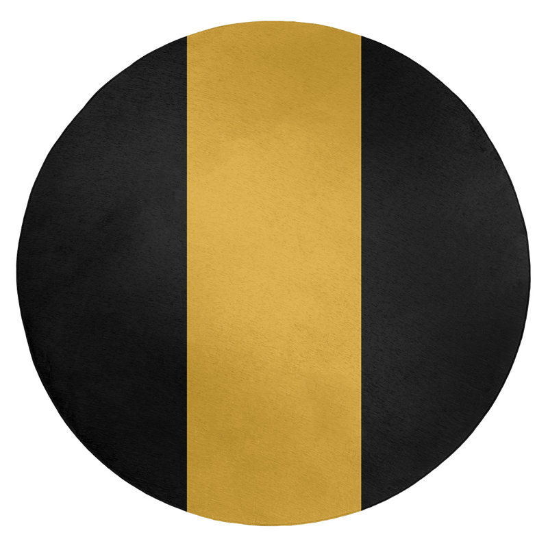 Chenille Indoor Rug, Round 5'