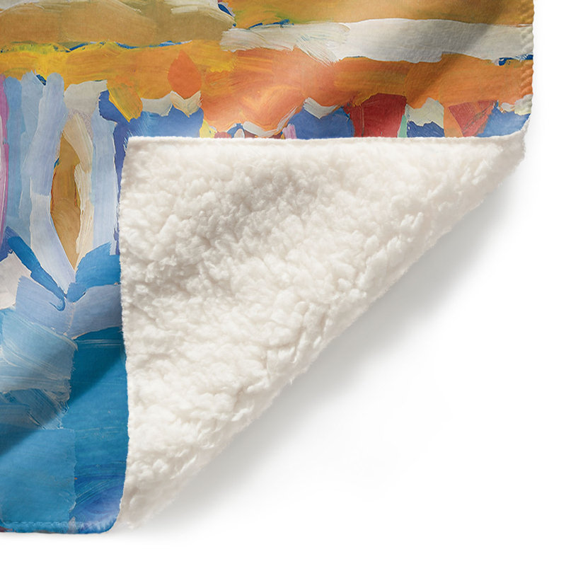 Couverture sherpa doux réfléchissante automne, l 51 po x L 60 po