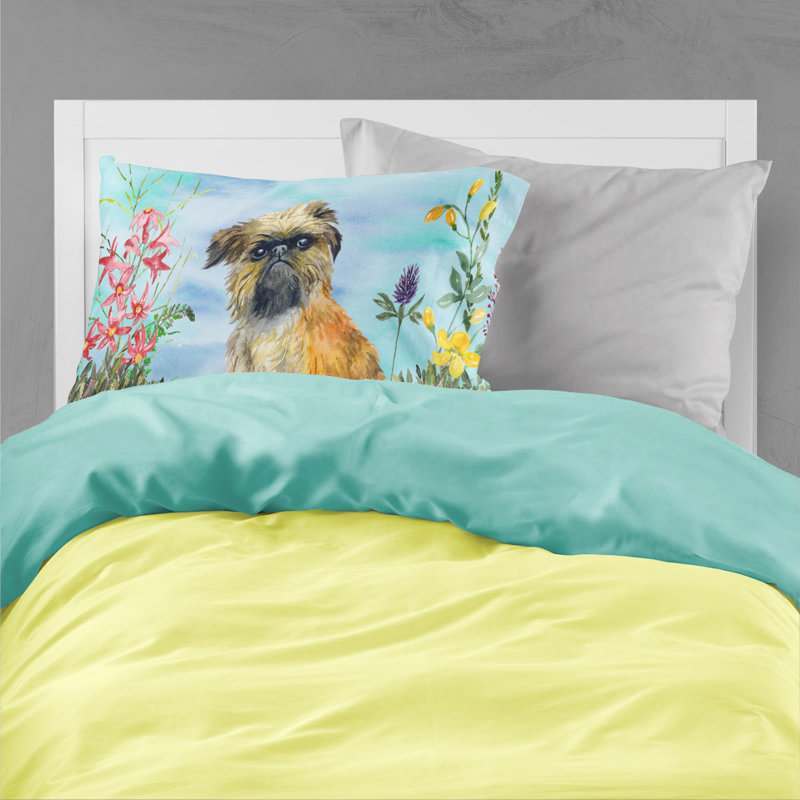 Taie d’oreiller spring, Griffon bruxellois