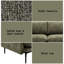 À l'intérieur, 2 sièges, coussins compressés, siège en mousse, siège et dossier amovibles, structure en bois, accoudoirs Kd, coussin décoratif, housses amovibles, conception, pieds en métal, capacité de 6 440 lb, coussin inclus