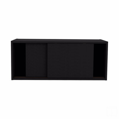 Armoire murale H 13 po, 2 portes coulissantes, 1 tablette