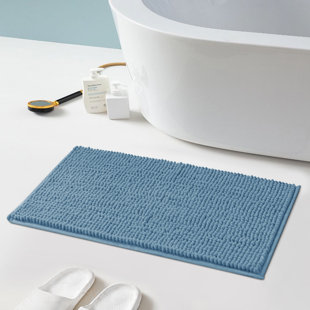 Tapis de bain super doux et absorbant antidérapant