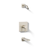 Parallel Bath and Shower Trim Set