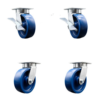 Kingpinless Solid Caster