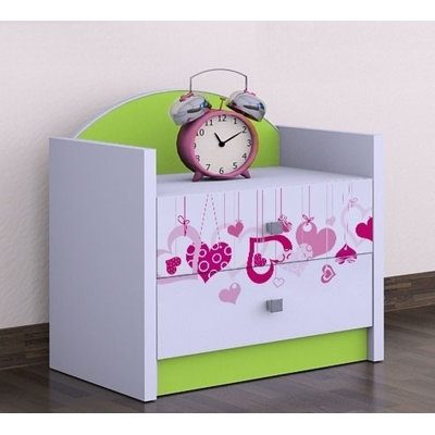 Kasey 2 Drawer Nightstand