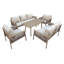 70cm Wide U-Shaped Patio Sofa with Cushions