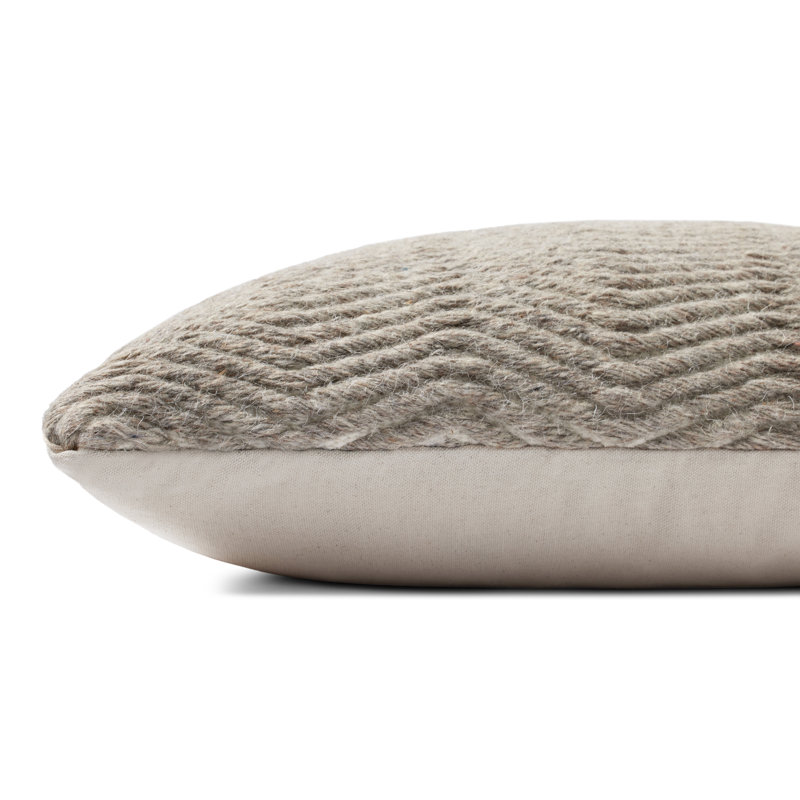 Coussin lombaire Loloi PLL0120, Naturel, Housse de coussin seulement - sans coussin