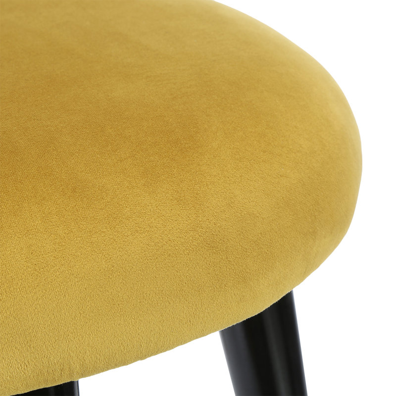 Emi Vanity Stool, Gold