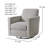 Panda Swivel Glider