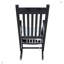 Chaise berçante en bois-604045525