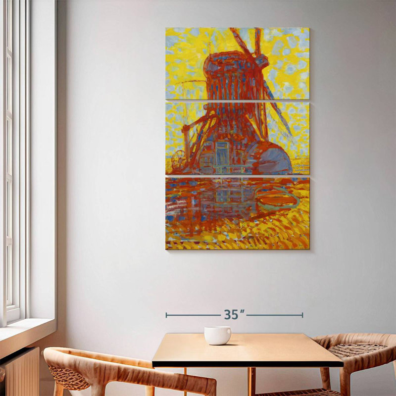 Avery Mill In Sunlight, 65" H x 42" W