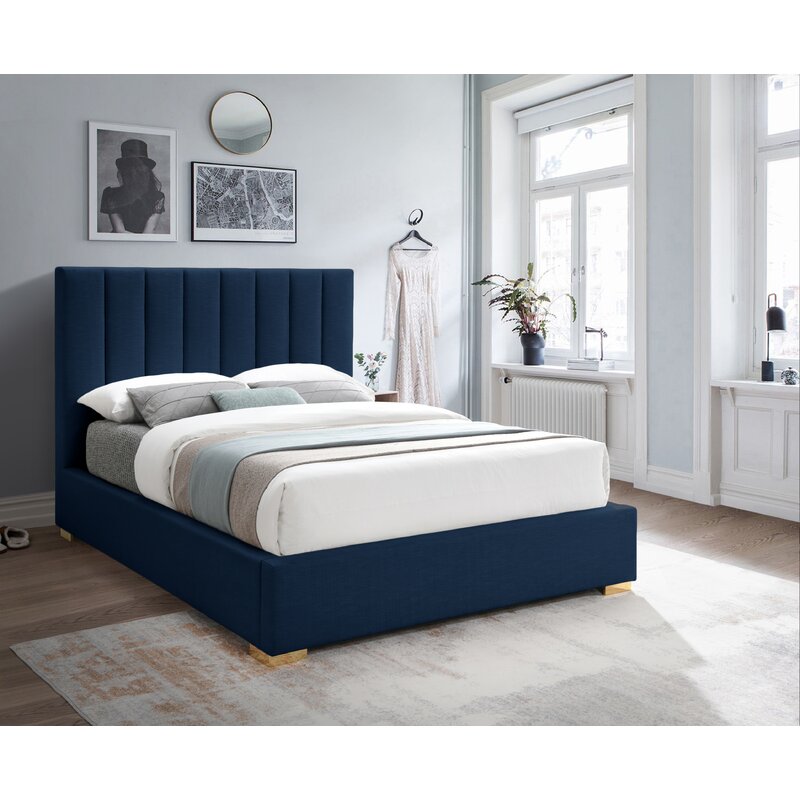 Mercer41 Harper-Leigh Upholstered Bed & Reviews | Wayfair