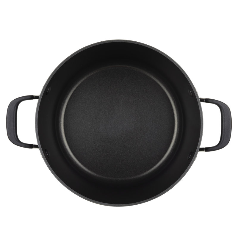 KitchenAid Hard Anodized Nonstick Stockpot with Lid, 8 Quart