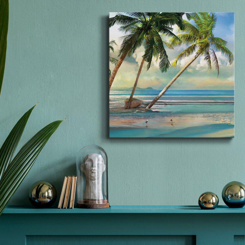 A Found Paradise III - Impression sur toile tendue, H 16 po x l 16 po x P 1 po