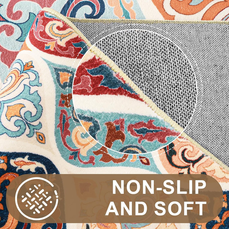 Uzial Moroccan Indoor Rug, Rectangle 3' x 5'