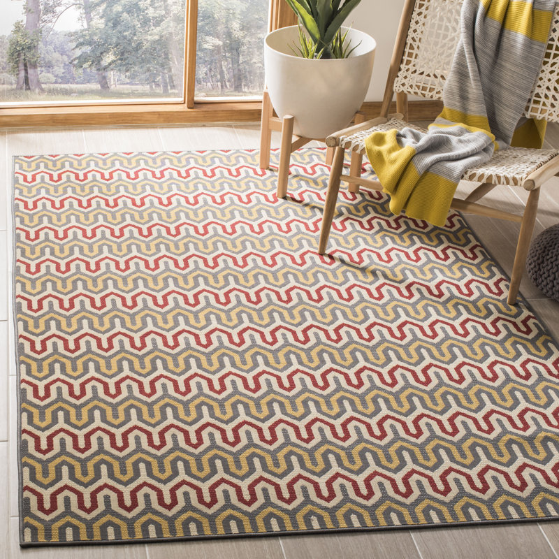 Kelston Performance Geometric Rug, Rectangle 4' x 6'