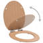 Zierikzee Soft Close Elongated Standard Toilet Seat