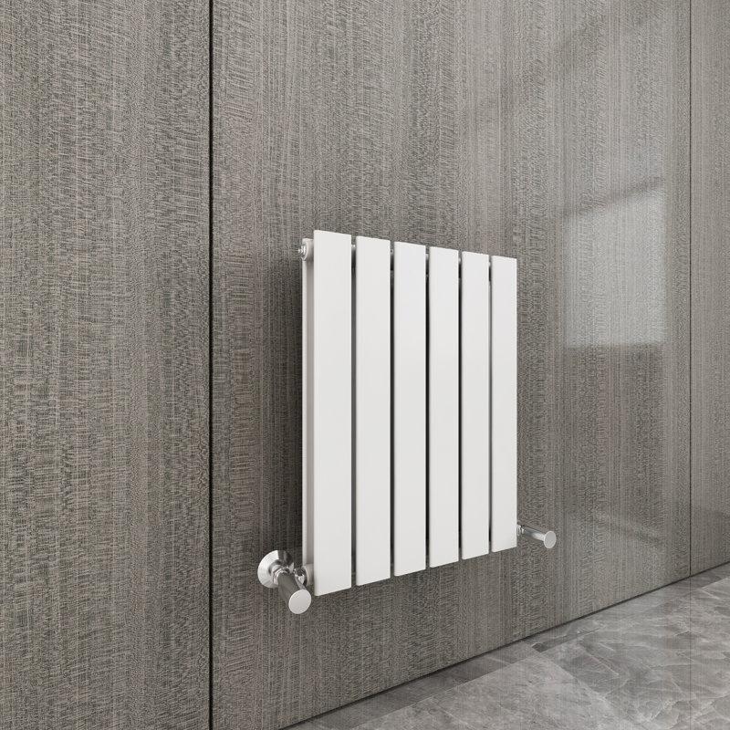 Horizontal Flat Panel Radiators, 60cm H x 40.8cm W x 5.8cm D, White