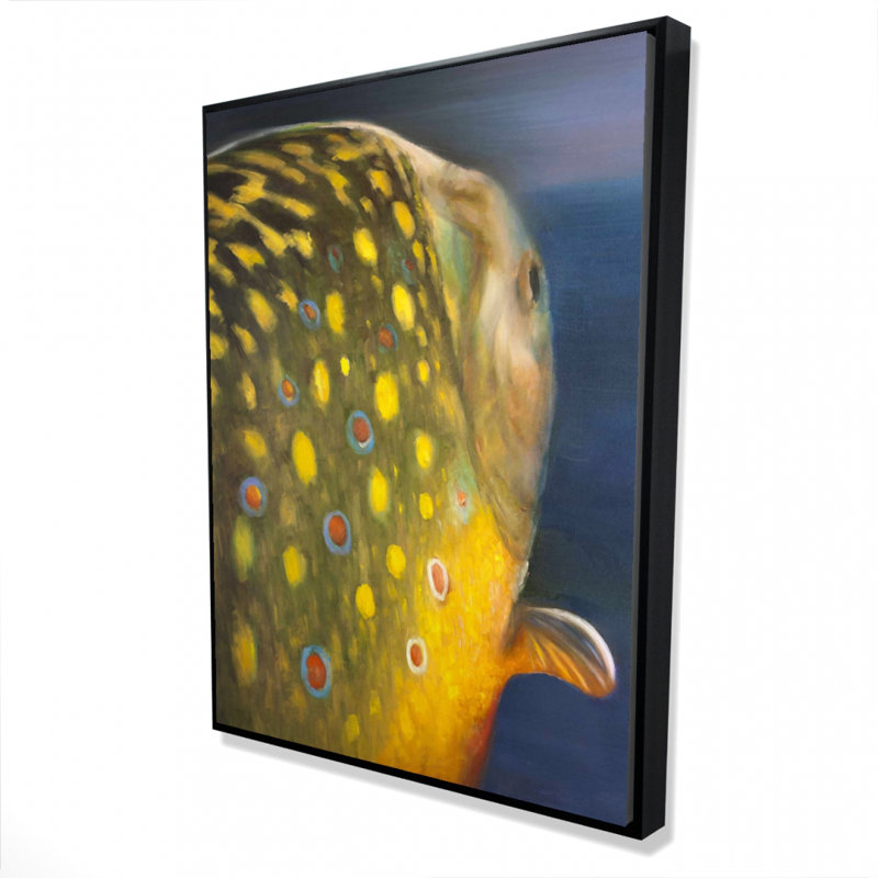 Golden Trout Fish Print On Canvas