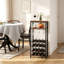Wine Bottle & Glass Rack