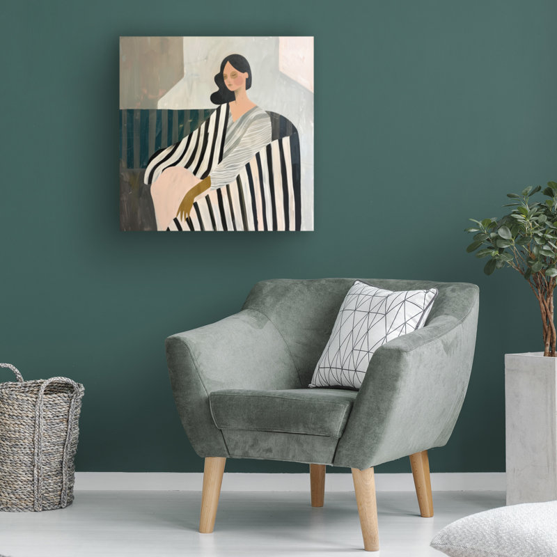 Art sur toile «Bachelor Mowzu», H 14 po x l 14 po