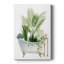 Plant Bath I - Toile tendue avec châssis de qualité supérieure - prête à être accrochée-2141452578