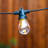 48' Outdoor LED Solar Powered 15 - Bulb Standard String Light