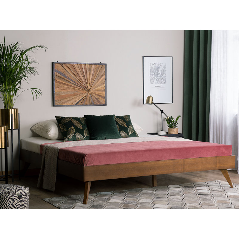 Surya Solid Wood Bed Frame