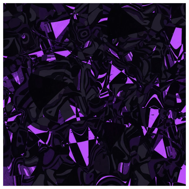 Housses de couette abstraites violettes, Grand lit