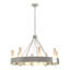 Banded 8 - Light Unique / Statement Wagon Wheel Chandelier-71638877-71638878