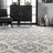 Adry Moroccan Shag Tasseled Cream/Charcoal Area Rug-188677137