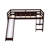 Allain Twin Solid Wood Loft Bed with Slide by Harper&Bright Designs-1714338467