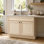 Armoire de cuisine avec base d'évier de style shaker non assemblé Brookings par Design House, blanc