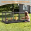 Chicken Coop Cage With Waterproof Cover