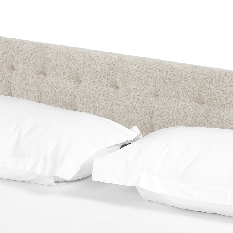 Easton Queen Tufted Upholstered Platform Bed, King