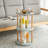 Storage Shelf, 360Â° Rotating Bookshelf, Bookcase W/ Large-Capacity Storage Space, Multifunctional Storage Rack, Compact Design, Standing Shelf-1187461227