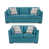 Teal is out of stock selected